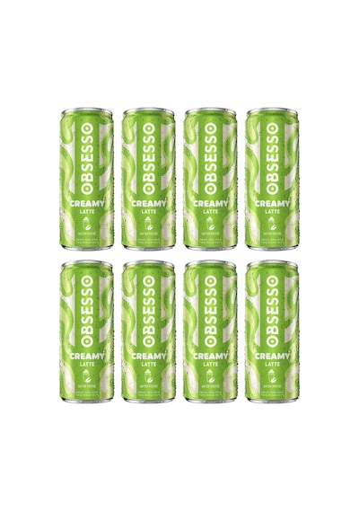 Obsesso Creamy Antep Fıstığı Latte 250 Ml X 8 Adet Hazır