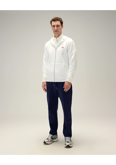 Ellesse Erkek Fermuarlı Kapüşonlu Sweatshırt Beyaz
