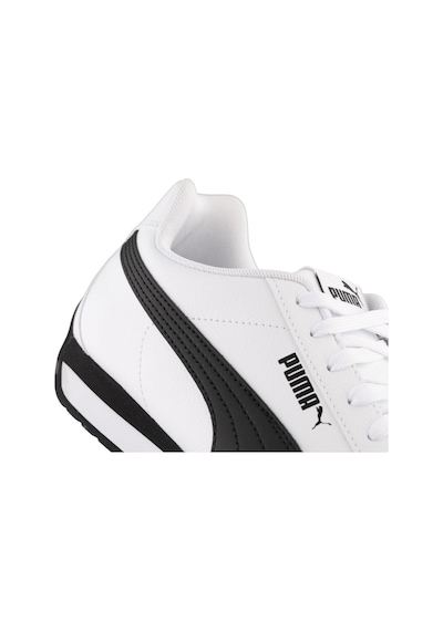 Puma Turin 3 Erkek Spor Ayakkabı Eva Tabanlı Günlük Konforlu Sneaker Beyaz - Siyah