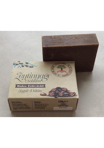 Karakılıç Doğal El Yapımı Kahveli Çekirdekli Zeytinyağı Sabunu 120 G