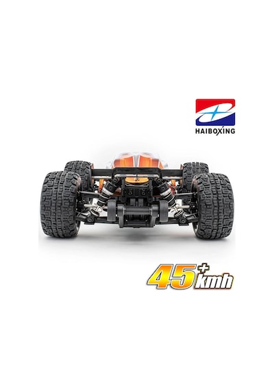Haıboxıng 1/16th Scale 4wd Brushless Truck Uzaktan Kumandalı Araba Rtr Turuncu + 1000 Mah 7.4v 2s 30c Lipo Batarya