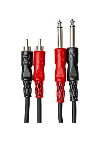 Çift Kablo, 6.3 Mm Ts Jak, 4 Metre