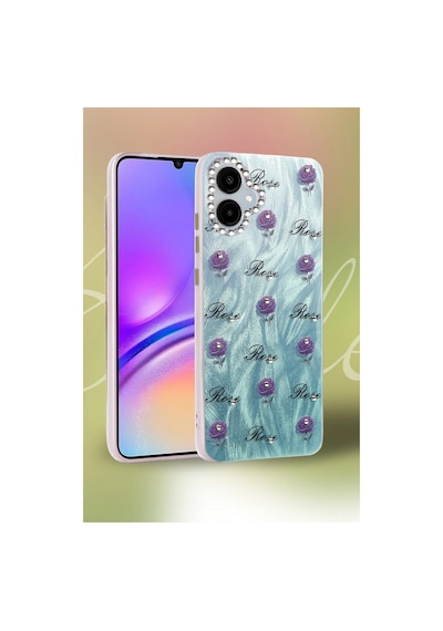 Samsung Galaxy A06 Kılıf Blade Aynalı Desenli Kapak - Desen 9 0.2M-Çok Renkli