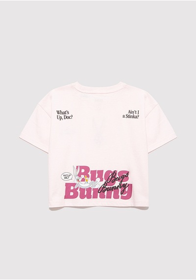 Mavi - Bugs Bunny Baskılı Pembe Tişört 7610369-90773 Pembe Mavi - Bugs Bunny Baskılı Pembe Tişört 7610369-90773 Pembe