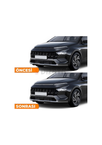 S-dizayn Hyundai Bayon Makyajlı Krom Ön Panjur 2024 Üzeri A+ Kalite