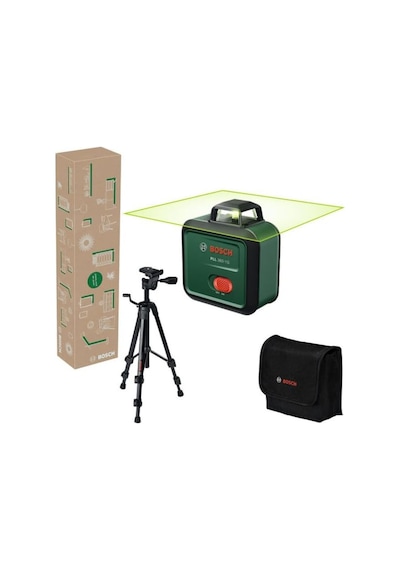 Tr Home And Garden Pll 360-1g Set Çizgi Lazer Yeşil Lazer, Kendiliğinden Hizalanan 360 Çizgi Lazeri, 0,4 Mm/m H