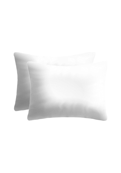 Pamuklu Bebek Yastık Kılıfı 35x45 2 Adet Beyaz