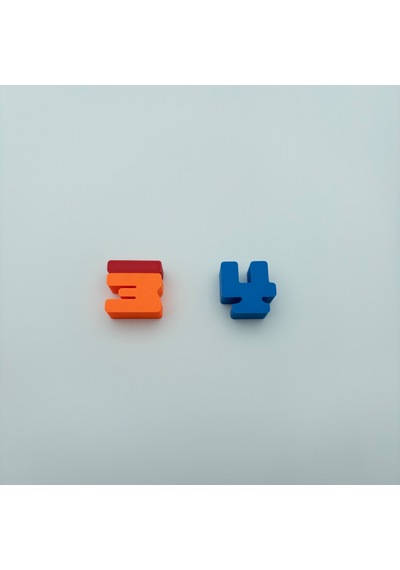 3d Montessori Sayı Blokları Okul Öncesi Eğitici Oyuncak