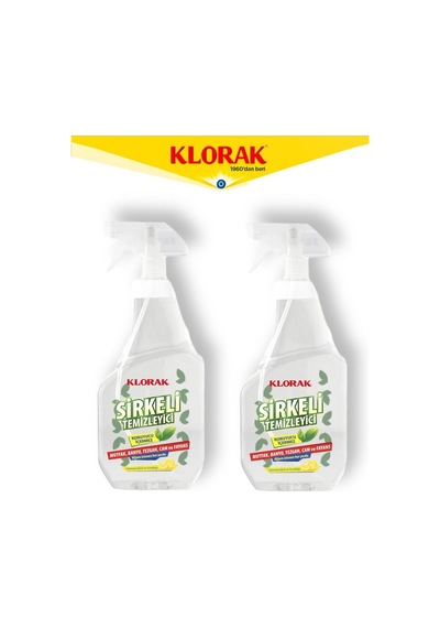 Sirkeli Temizleyici 750 Ml. 2 Adet Diğer