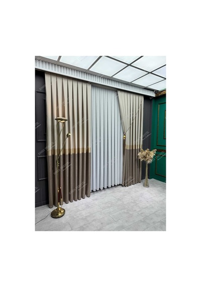Fon Perde Azra Lüx Seri Sık Pile Bej Gold Vizon Blackout Pano Güneşlik Tül Perde 1 Kanat Bej Gold Vizon Fon Perde Azra Lüx Seri Sık Pile Bej Gold Vizon Blackout Pano Güneşlik Tül Perde 1 Kanat Bej Gold Vizon