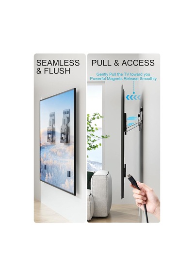 Ultra İnce Tv Duvar Askısı, Sadece 14"-80" Düz Ve Çerçeveli Tv'lerle Uyumludur, 0,3" Mikro Boşluklu Düşük Profilli Tv Askısı, Minimalist Görünüm, Her İç Mekana Uyum Sağlar Ultra İnce Tv Duvar Askısı, Sadece 14"-80" Düz Ve Çerçeveli Tv'lerle Uyumludur, 0,3" Mikro Boşluklu Düşük Profilli Tv Askısı, Minimalist Görünüm, Her İç Mekana Uyum Sağlar