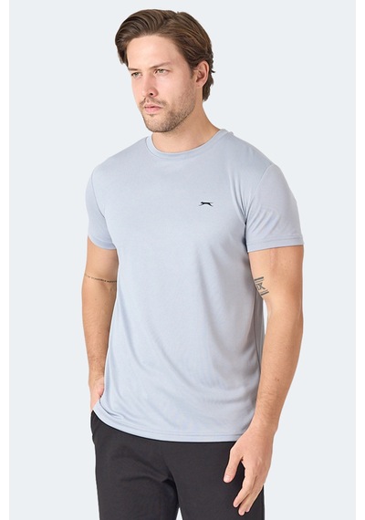 Slazenger OMAR KTN Erkek  Siyah Tişört