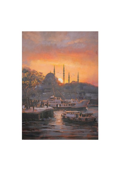 Süleymaniye'de Gün Batımı