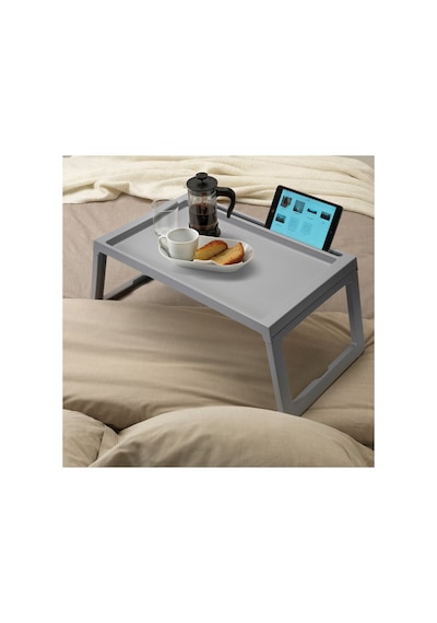 Ikea Klıpsk Yatak Tepsisi 56 X 36 X 26 Cm Gri