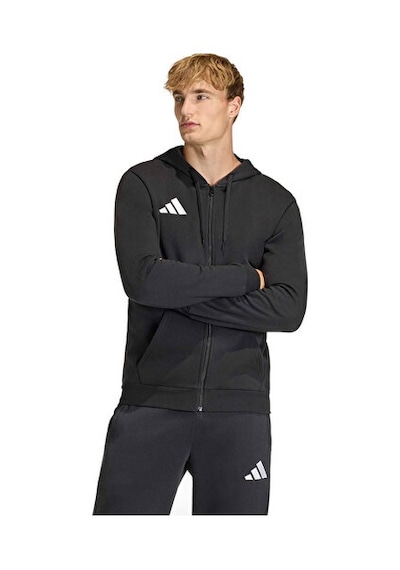 Adidas Ent26 Fz Hood Erkek Futbol Kamp Ceketi Kf5945 Siyah Siyah