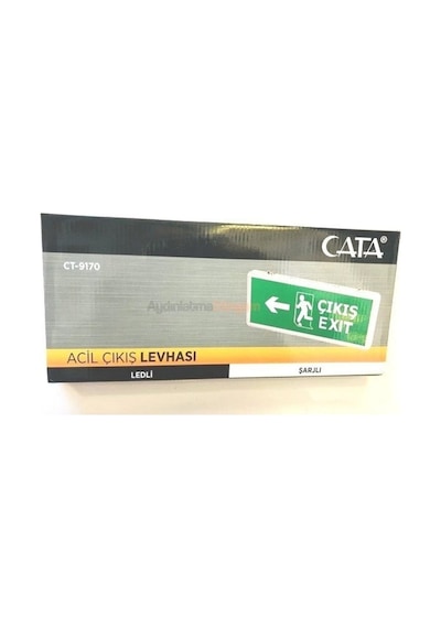 Ct-9170 Ledli Exıt Armatür - Acil Çıkış Levhası 3 Saat Şarjlı Diğer