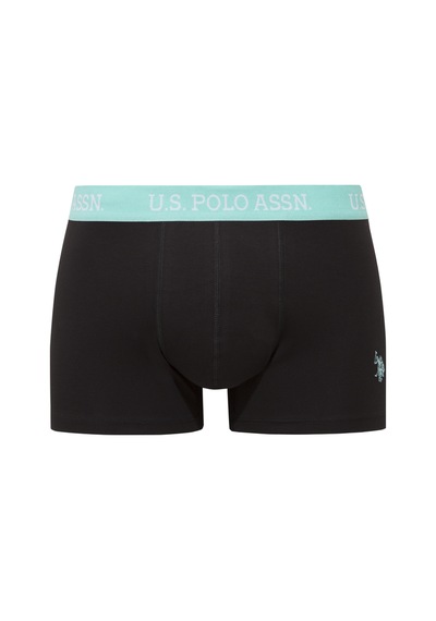U.s. Polo Assn. Erkek Siyah - Siyah - Siyah 3 Lü Boxer Siyah