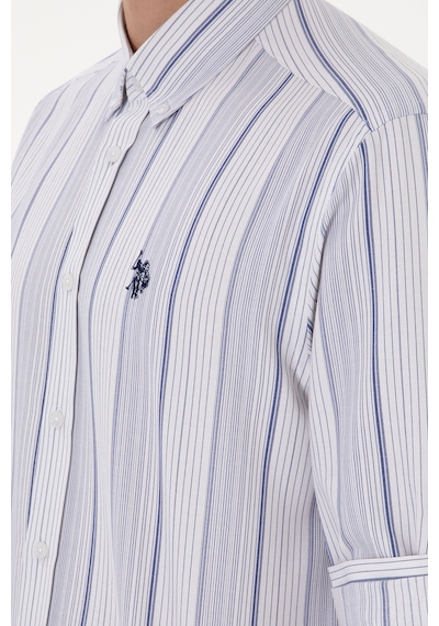U.s. Polo Assn. Erkek Lacivert Gömlek Desenli 50306352-vr033 Lacivert