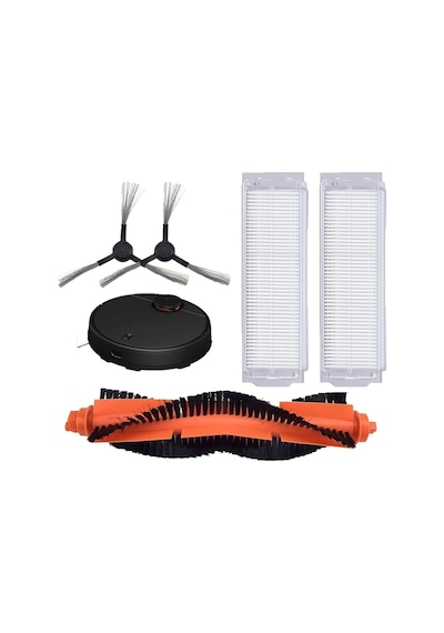 Mi Vacuum Mop Pro Styj02ym / Vacuum Mop P Xmstjqr2s İle Uyumlu Filtre,fırça Yedek Parça Aks Siyah