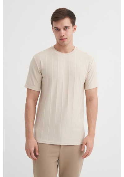 Cazador Erkek T-shirt 42030 Bej