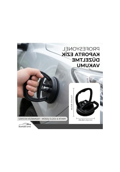 Mini Vantuz İle Araç Göçük Giderici, Pratik Kullanım