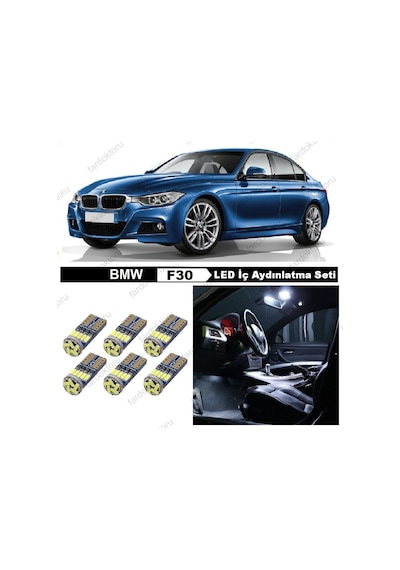 Fardoktoru Bmw F30 Led Iç Aydinlatma Tavan Ampul Seti 316I 320I 320D