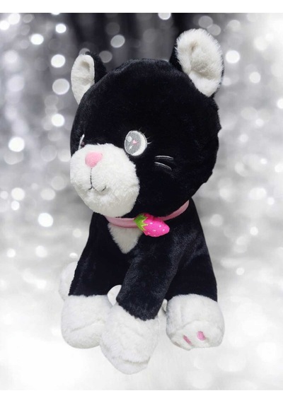 40 Cm En İyi Arkadaşım Kedi Peluş Siyah