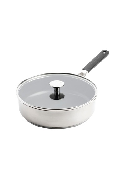 Kitchenaid Paslanmaz Çelik Sote Tavası, Seramik Kaplama 30 Cm Diğer