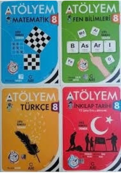 Arı 8.sınıf Lgs Atölyem 4 Lü Soru Bankası Seti Arı Yayınları