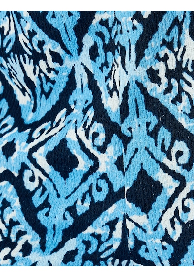 Koton Yüksek Bel Bürümcük Baskılı Geniş Paça Pantolon Mavi Desenli 5sal40017ık Mavi Desenli Mavi Koton Yüksek Bel Bürümcük Baskılı Geniş Paça Pantolon Mavi Desenli 5sal40017ık Mavi Desenli Mavi