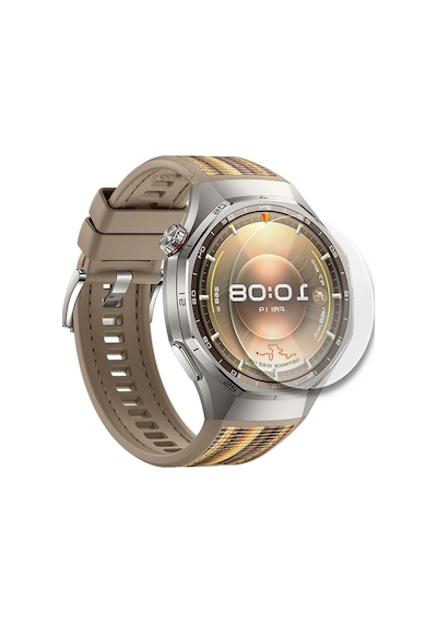 Huawei Watch Gt6 Pro 46mm Uyumlu Kolay Takılabilir Takma Aparatlı Temperli Cam Ekran Koruyucu