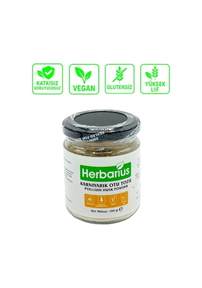 Herbarius Glutensiz Karnıyarık Otu Tozu 100 G