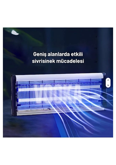 20w Elektrikli Uv Lamba Sinek Kovucu Sessiz İç Ve Dış Mekan Kullanımına Uygun 10w+10w Auhma