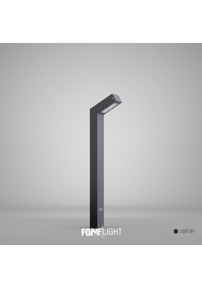 Polera Led Bahçe Aydınlatma Direği 50x90x800 Mm 18w Ip65 Alüminyum Dış Mekan Bollard Aydınlatma 3000k Peyzaj Yür