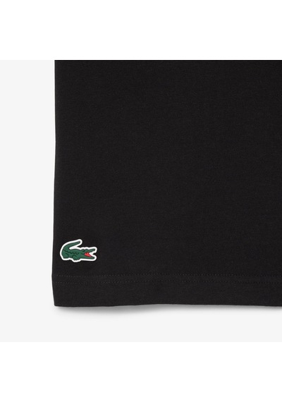 Lacoste Th0217-463 Erkek Tişört Siyah