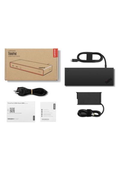 Lenovo Thinkpad 40bf0100eu Usb4 Dock Station 5000