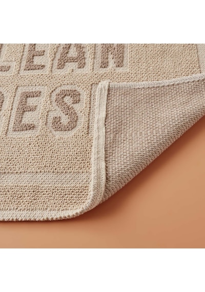 Bella Maison Clean Fresh Paspas Takımı Krem 60x100 - 50x60 CM Krem