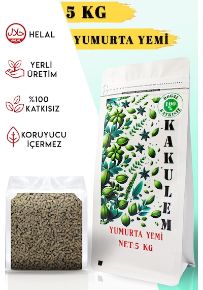 Kakulem Sertifikalı Yumurta Verimini Arttıran Yumurta Yemi 5 Kg