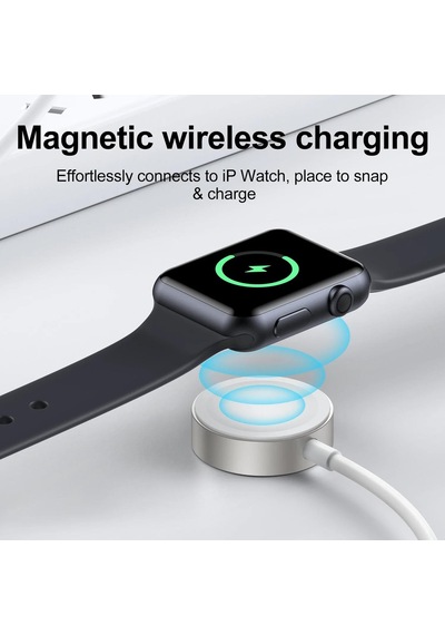 Joyroom Manyetik Type-c Giriş Apple Uyumlu iPhone Watch Kablosuz Şarj Aleti