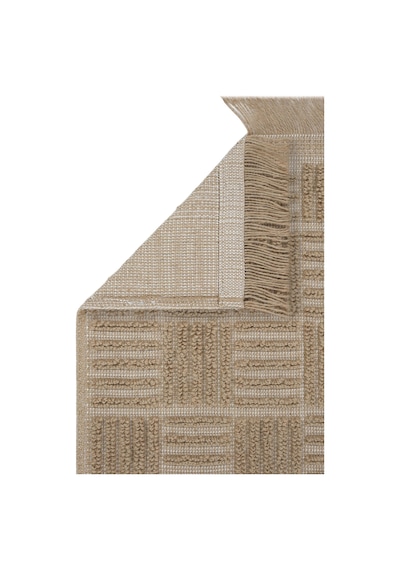 Cool Halı Rustika Bej Jüt Halı Kilim Modern Kabartmalı Bohem Kaymaz Hasır Antre Koridor Kilim Yolluk