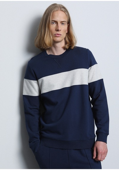 Ramsey Lacivert Düz Sweatshirt