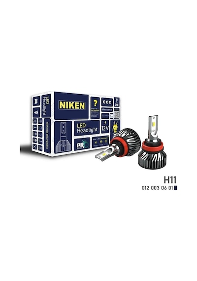 Niken Pro Serisi Led Xenon H11 Far Ampulü