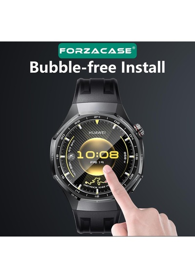 Huawei Watch Gt6 Pro 46mm İle Uyumlu Temperli Kırılmaz Cam Ekran Koruyucu - Fc861