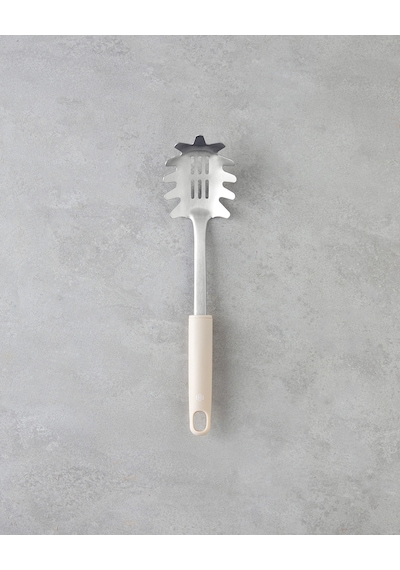 English Home Maisy Paslanmaz Çelik Salata Maşası Servis Gereci 31,5 Cm Krem Krem