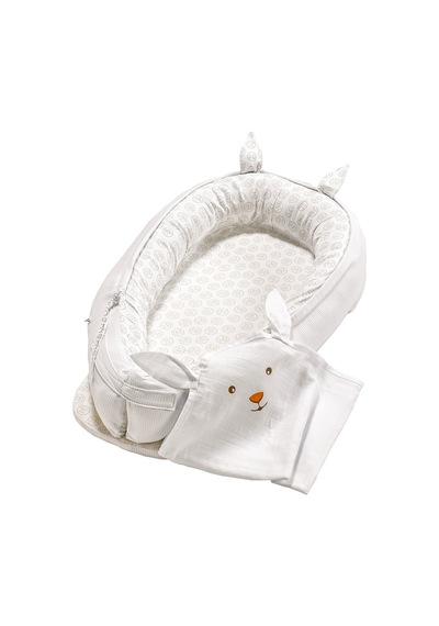 Unisex Lamb 2 Parça Babynest Seti Ortopedik Uyku Yatağı