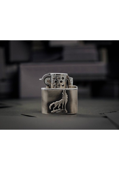 Zekupp Joker Çakmak - Zippo Kurt Tasarımlı Çakmak N11.3506