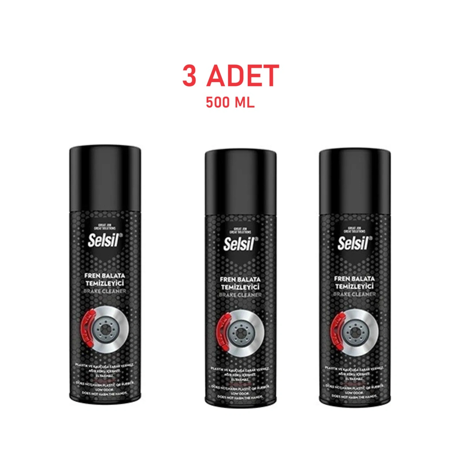 Selsil Fren Balata Temizleme Spreyi 500 Ml -3 Adet 500 ML