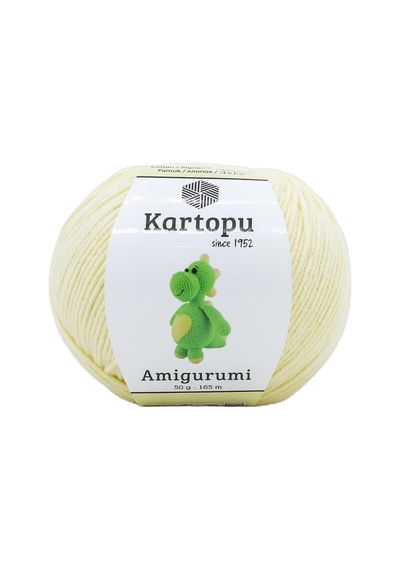Kartopu Amigurumi Oyuncak Punch Panç Örgü İpi K331 Açık Sarı