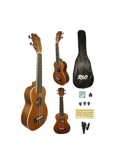 Maun Soprano Ukulele Seti