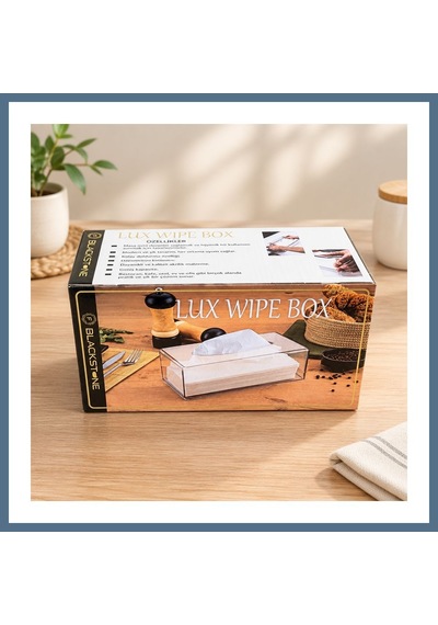 Buradabulabilirsin Lux Wipe Box Peçetelik Bbz Çok Renkli